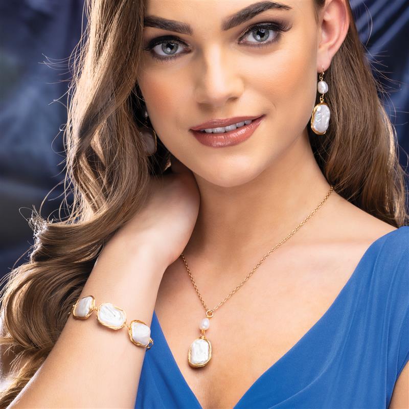Golden Age Pearl Bracelet